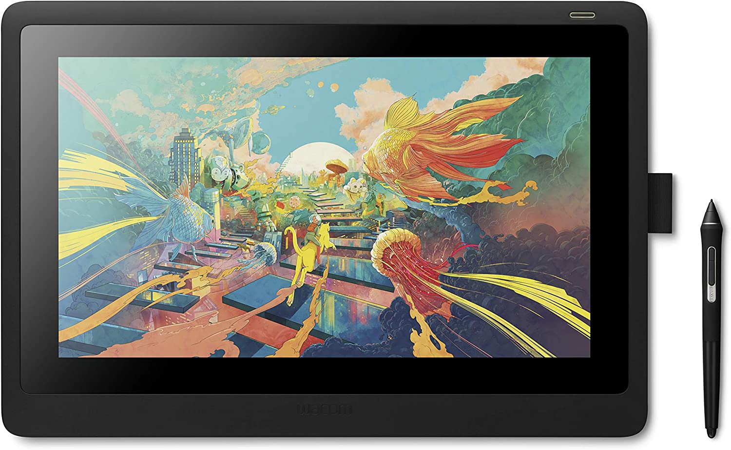 Wacom Cintiq 16 FHD液タブレビュー！絵描き初心者に最適？16